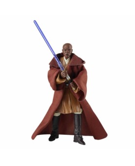 Figura hasbro mace windu 9 -5 cm sw el ataque de los clones star wars vintage f44955x0