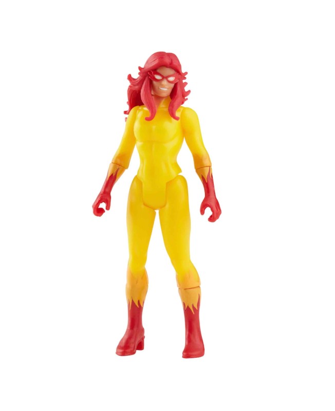 Figura hasbro firestar 9.5 cm marvel legends retro f38225x0