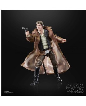 Figura hasbro the black series star wars -  han solo (endor)