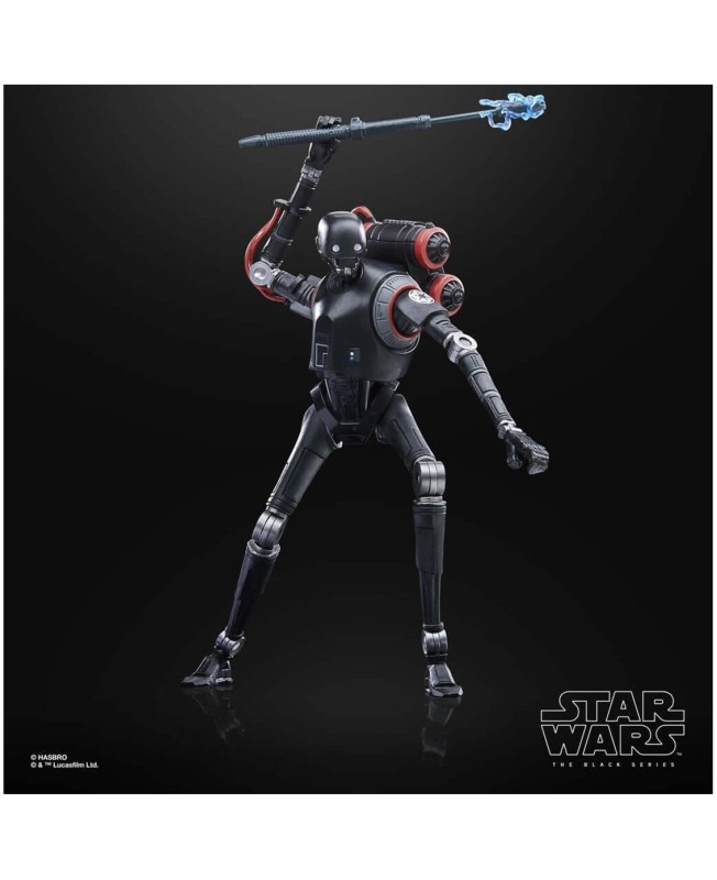 Figura hasbro droide de seguridad kx 15 star wars the black series