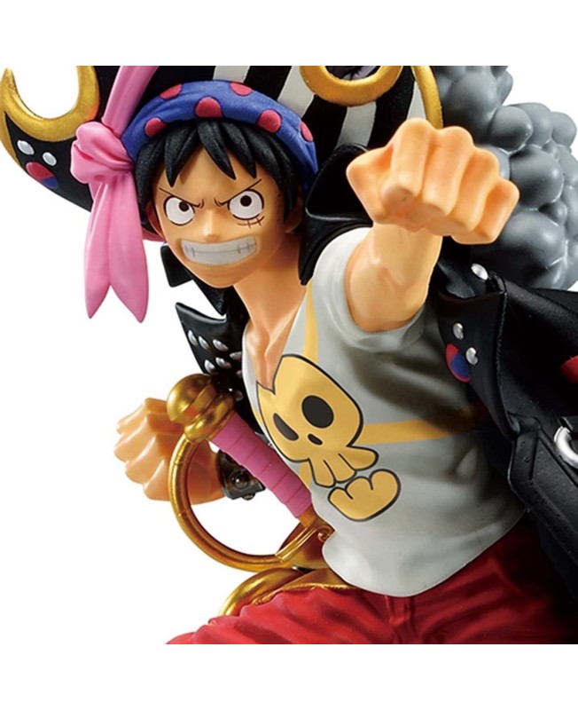 Figura ichibansho one piece film red monkey d luffy 13 cm