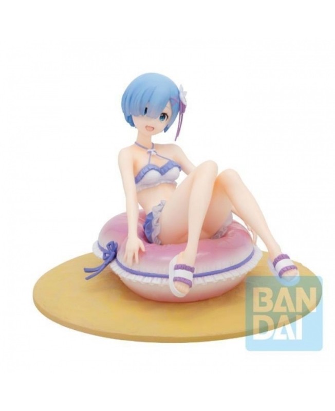 Figura bandai ichibansho re:zero starting life in another world rem