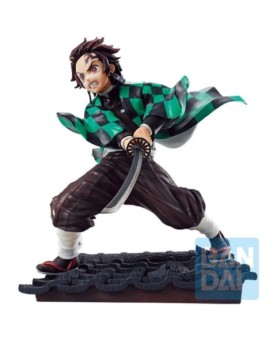 Figura bandai ichibansho demon slayer kimetsu no yaiba tanjiro kamado 14 cm exclusiva