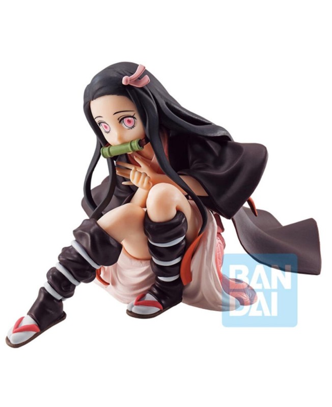 Figura bandai ichibansho demon slayer kimetsu no yaiba nezuko kamado 10 cm exclusiva