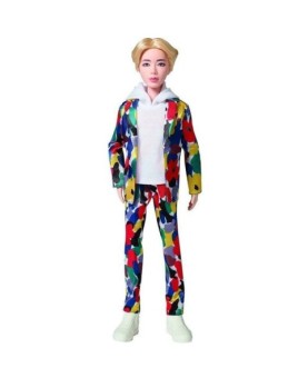 Figura mattel core fashion banda bts k - pop jin 28 cm