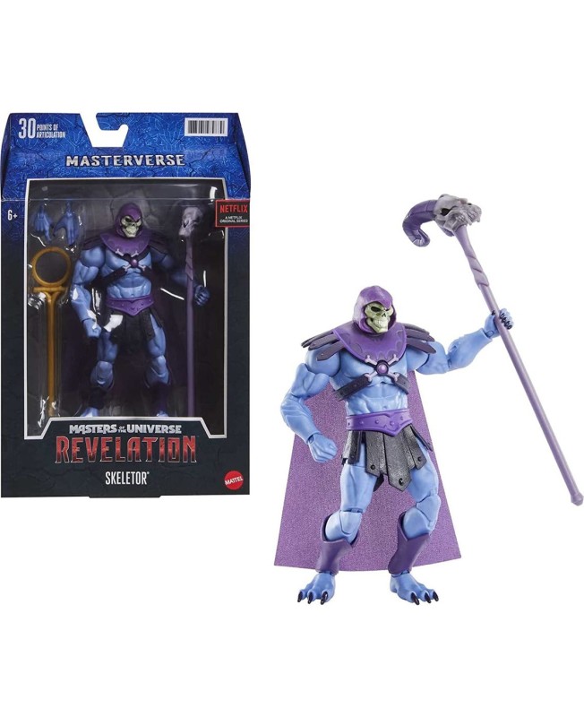 Figura mattel masters of the universe revelation skeletor 18 cm