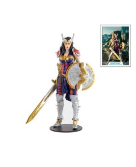 Figura mcfarlane toys dc multiverse wonder woman diseñada por todd mcfarlane