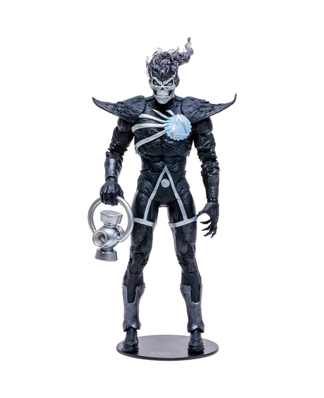 Figura mcfarlane toys dc comics multiverse build a deathstorm blackest night