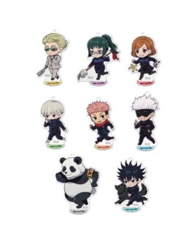 Set figuras acrílicas megahouse jujutsu kaisen toko toko mascot vol. 19