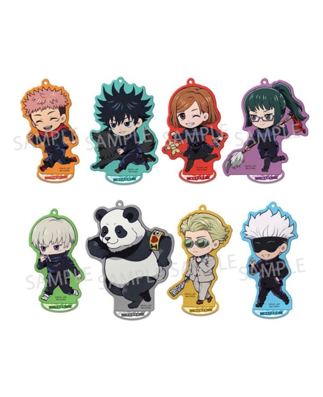 Set figuras acrílicas megahouse jujutsu kaisen toko toko mascot versión limitada