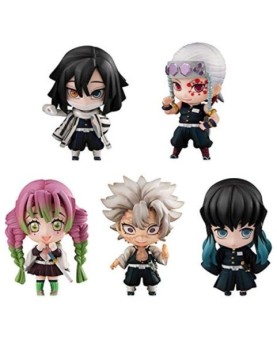 Pack 5 figuras megahouse demon slayer kimetsu no yaiba sailor tanjiro & the hashira set b