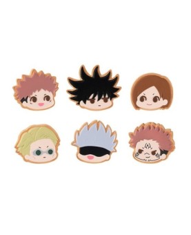 Surtido 6 figuras megahouse jujutsu kaisen charm patisserie