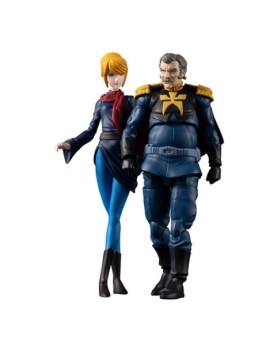 Figuras megahouse g.m.g mobilesuit gundam principality of zeon army 07 ramba ral & crowley hamon