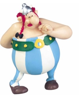 Figura plastoy asterix & obelix obelix enamorado pvc