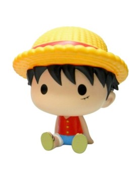 Figura hucha plastoy one piece luffy chibi