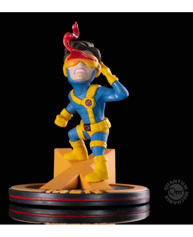 Figura quantum mechanix marvel x - men cyclops ciclope