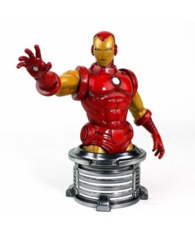 Figura busto semic studios marvel iron man invencible escala 1 - 6