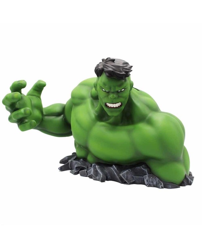 Hucha busto  pvc deluxe 20 cm marvel mega bank hulk