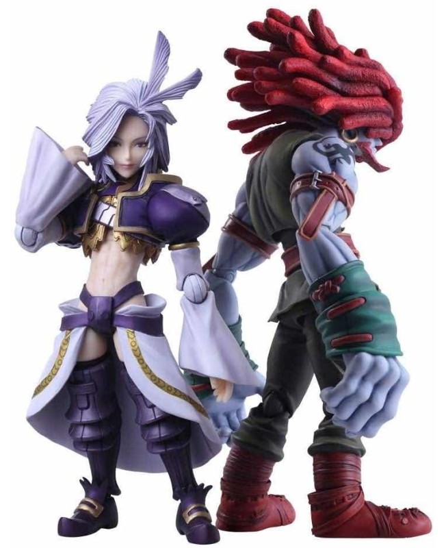 Figura square enix final fantasy ix bring arts kuja & amarant coral