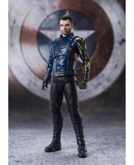 Figura tamashi nations bucky barnes figura marvel the falcon and the winter soldier s.h. figuarts