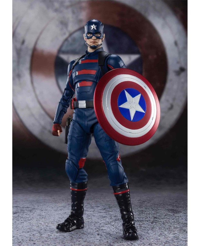 Figura tamashi nations capitan america john walker marvel the falcon and the winter soldier s.