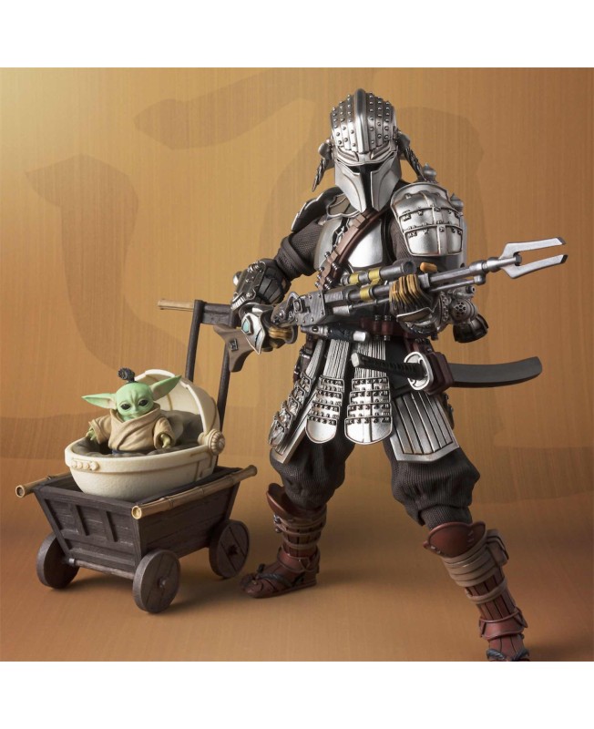 Figura tamashii nations the mandalorian star wars edicion exclusiva mandaloriano ronin & grogu meisho movie realization