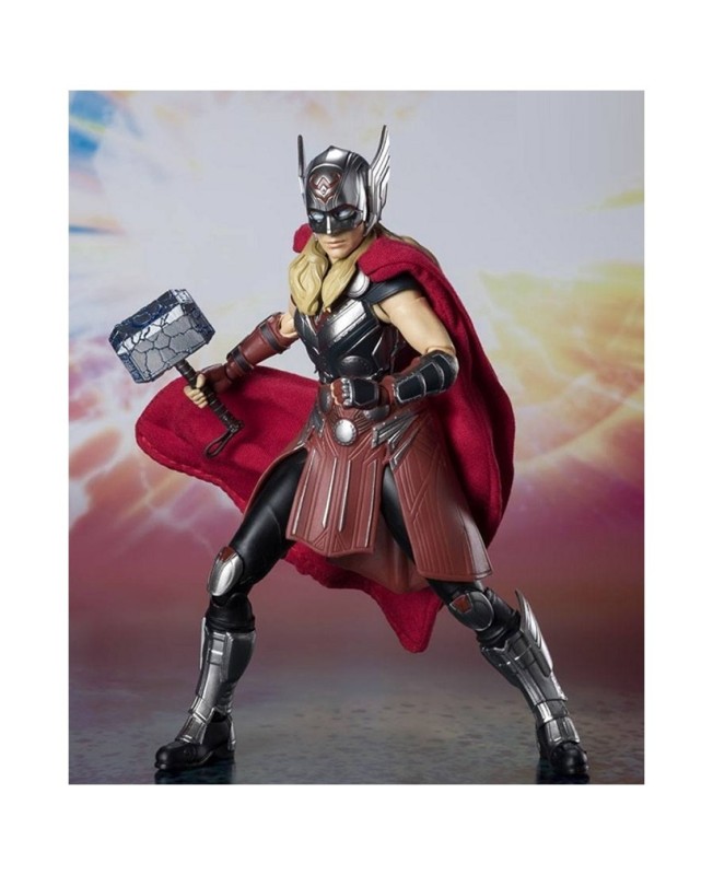 Figura tamashii nations sh figuarts marvel thor: love & thunder mighty thor jane foster