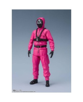 Figura tamashii nations masked soldier triangle sh figuarts squid game