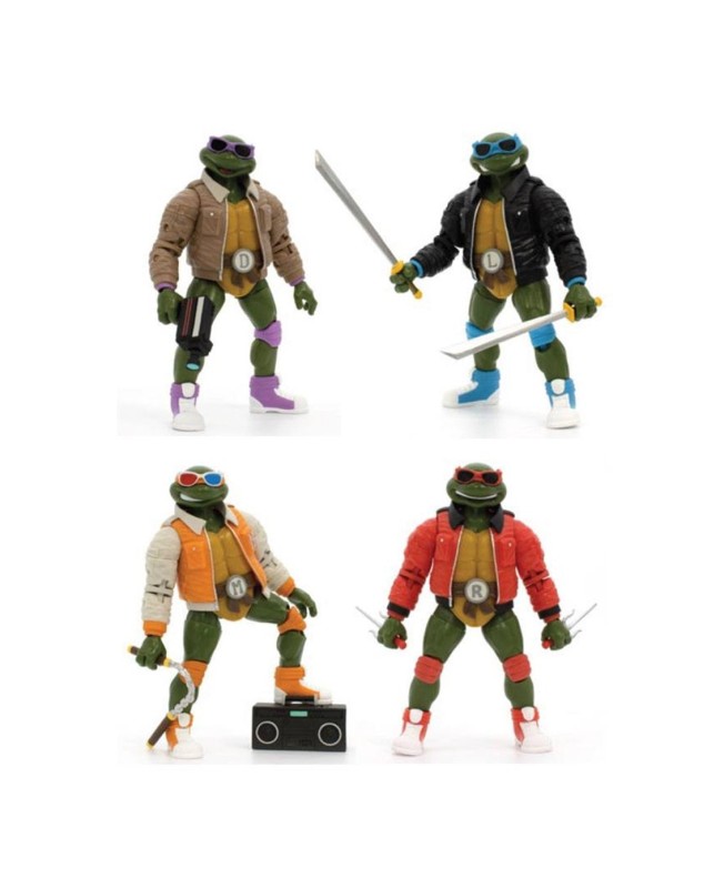 Surtido figuras 4 the loyal subjects tortugas ninja street gang 13 cm exclusive 1