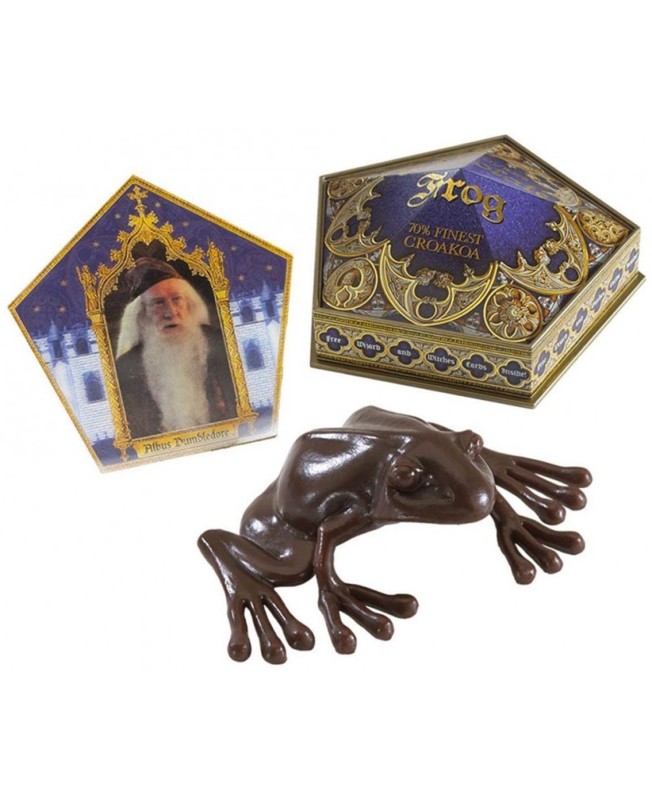 Figura the noble collection harry potter rana de chocolate no comestible