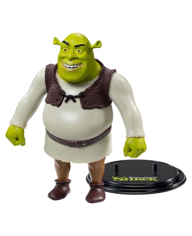 Figura the noble collection bendyfigs cine shrek flexible