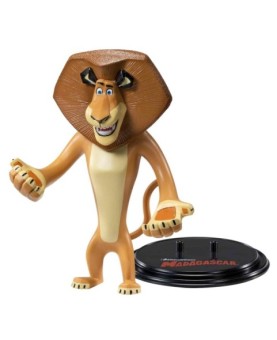 Figura the noble collection bendyfigs cine madagascar alex flexible