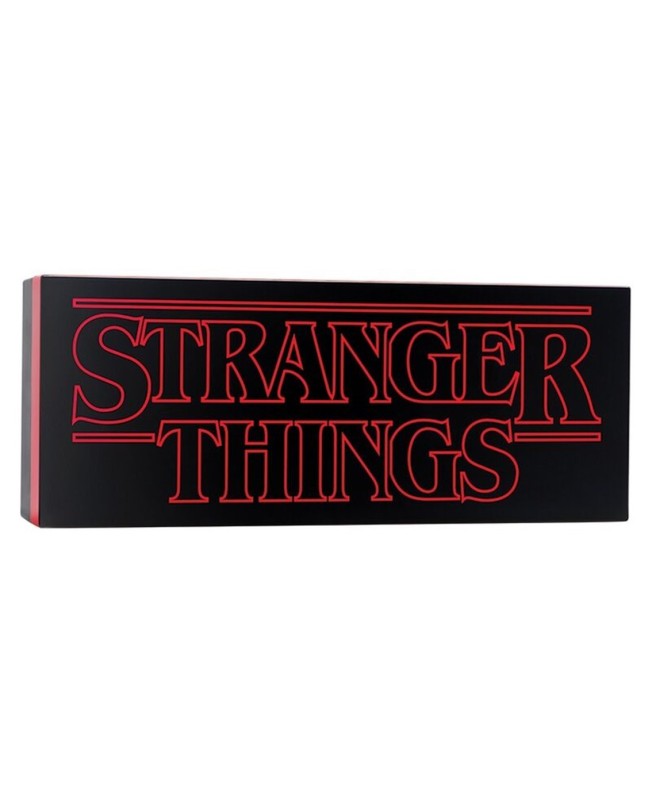 Lámpara paladone sranger things logo rectangular