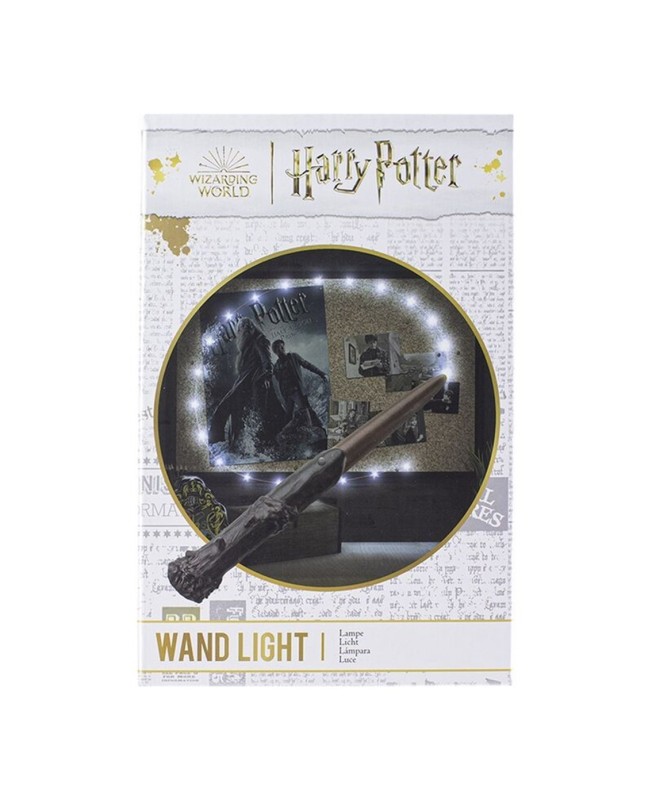 Luces de adorno mágicas paladone harry potter varita