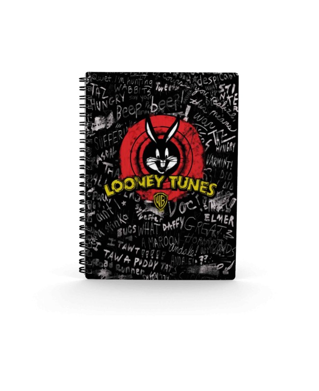 Libreta efecto 3d sd toys looney tunes cara bugs bunny