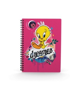 Libreta efecto 3d sd toys looney tunes piolin dreamer