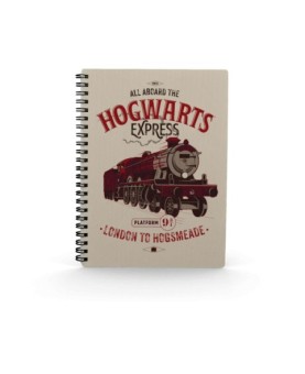 Libreta efecto 3d sd toys harry potter all aboard hogwarts express