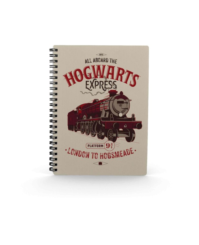 Libreta efecto 3d sd toys harry potter all aboard hogwarts express