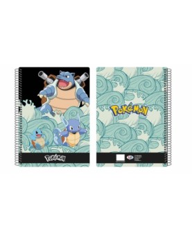 Cuaderno folio cyp brands 80 hojas pokemon squirtle