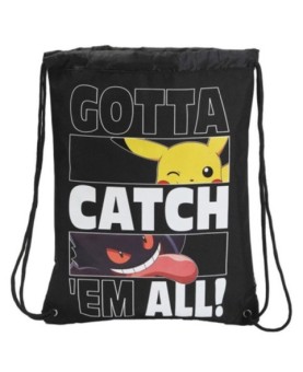 Saco mochila cyp brands pokemon gotta catch em all!