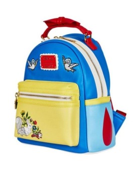 Mochila loungefly disney blancanieves cosplay bow handle mini backpack