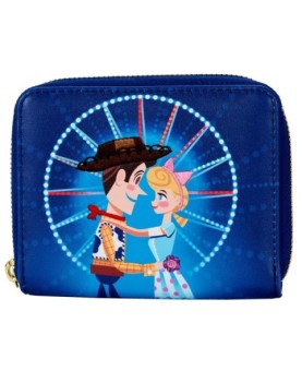 Cartera loungefly disney toy story woody & bo peep wallet