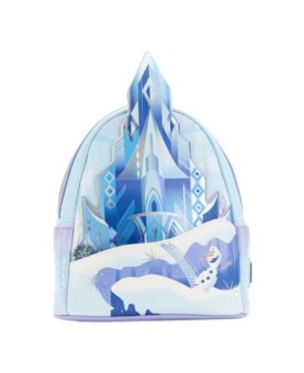 Mini mochila loungefly disney frozen castillo de elsa