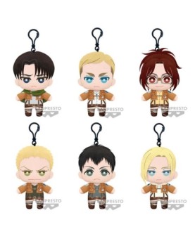 Peluche banpresto attack on titan tomonui plush assort series 2 1 unidad aleatoria