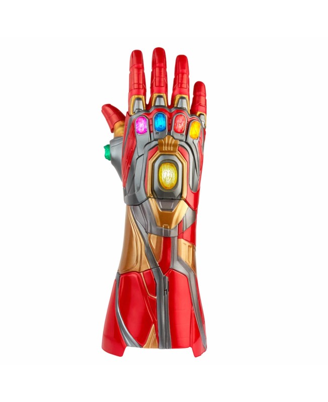 Replica hasbro marvel nano guantelete del infinito iron man pvc gemas del infinito luces led special edition