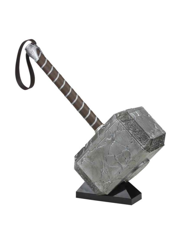 Replica hasbro mjolnir martillo electronico premium 1:1 mighty thor love and thunder