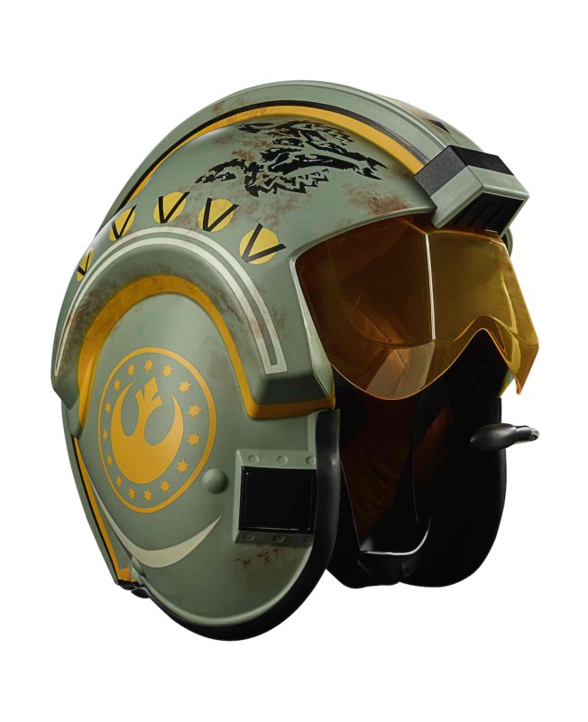 Replica escala 1:1trapper wolf casco electronico  the mandalorian black series