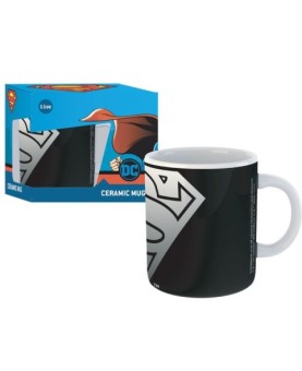 Taza gb eye ceramica dc comic superman estilo negro