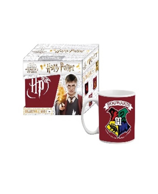 Taza gb eye ceramica harry potter hogwarts en caja regalo