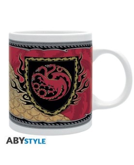 Taza abystyle juego de tronos house of the dragon -  targaryen dragon crest